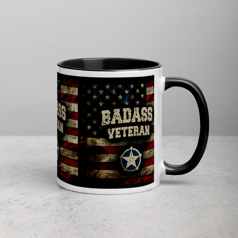 BA Veteran Star Mug with Color Inside