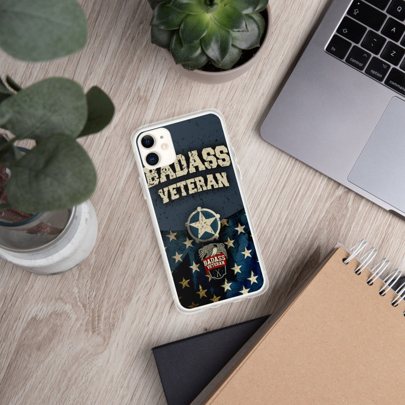 BA Veteran Blue iPhone Case