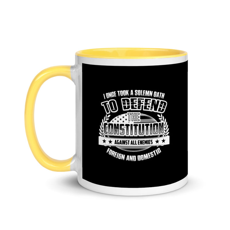 Solemn Oath Mug with Color Inside