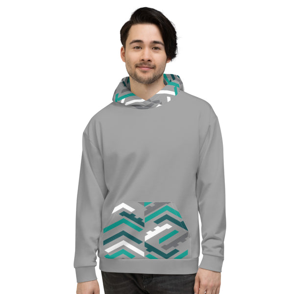 Long Pattern Unisex Hoodie