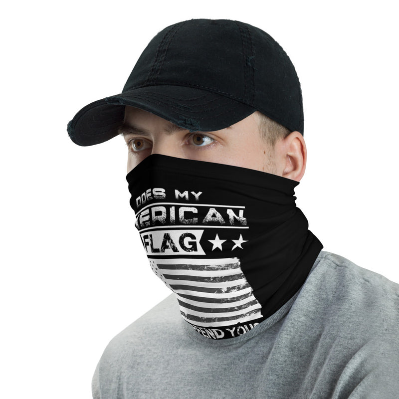 American Flag Skull Neck Gaiter