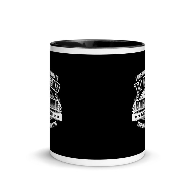 Solemn Oath Mug with Color Inside
