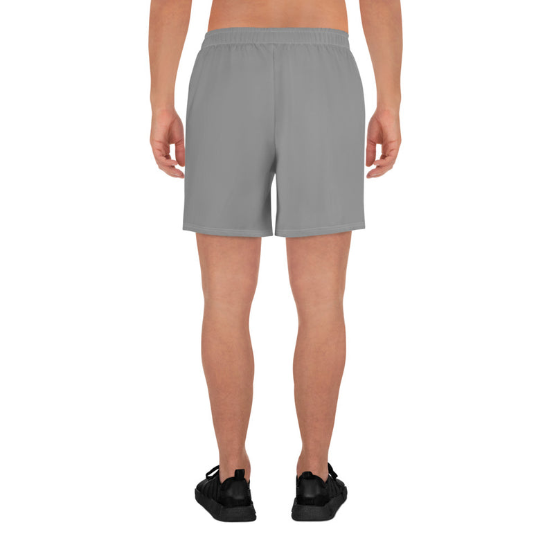 Side Pattern Men's Athletic Long Shorts