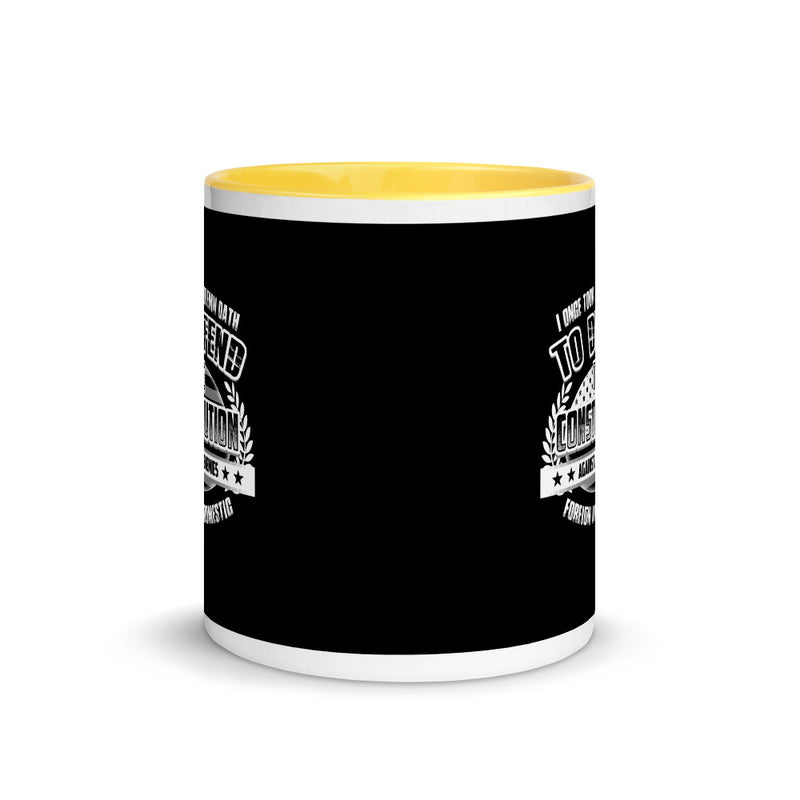 Solemn Oath Mug with Color Inside