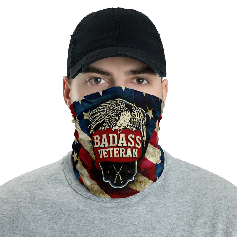 Badass Veteran Eagle Neck Gaiter