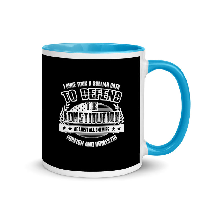 Solemn Oath Mug with Color Inside
