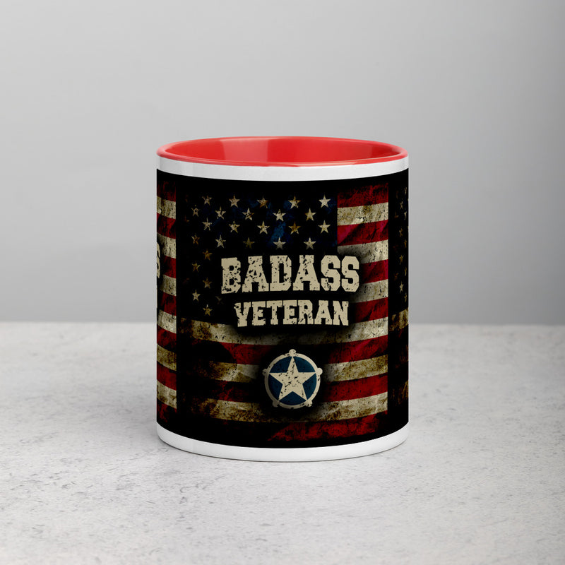 BA Veteran Star Mug with Color Inside