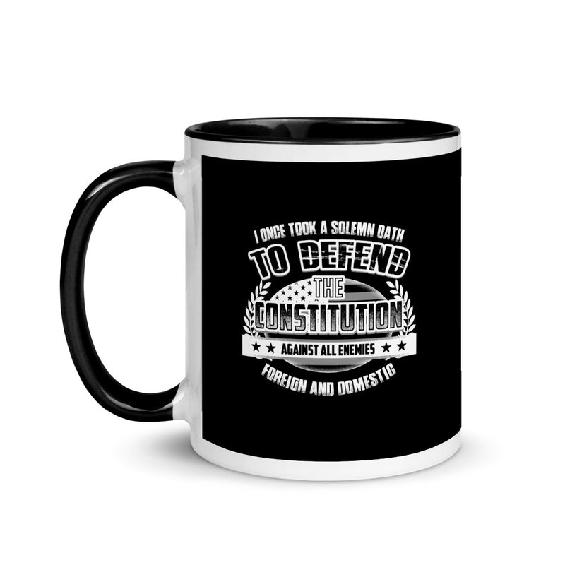 Solemn Oath Mug with Color Inside