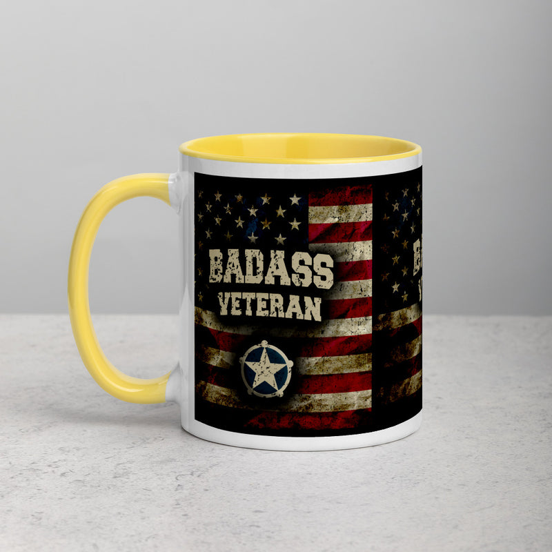 BA Veteran Star Mug with Color Inside