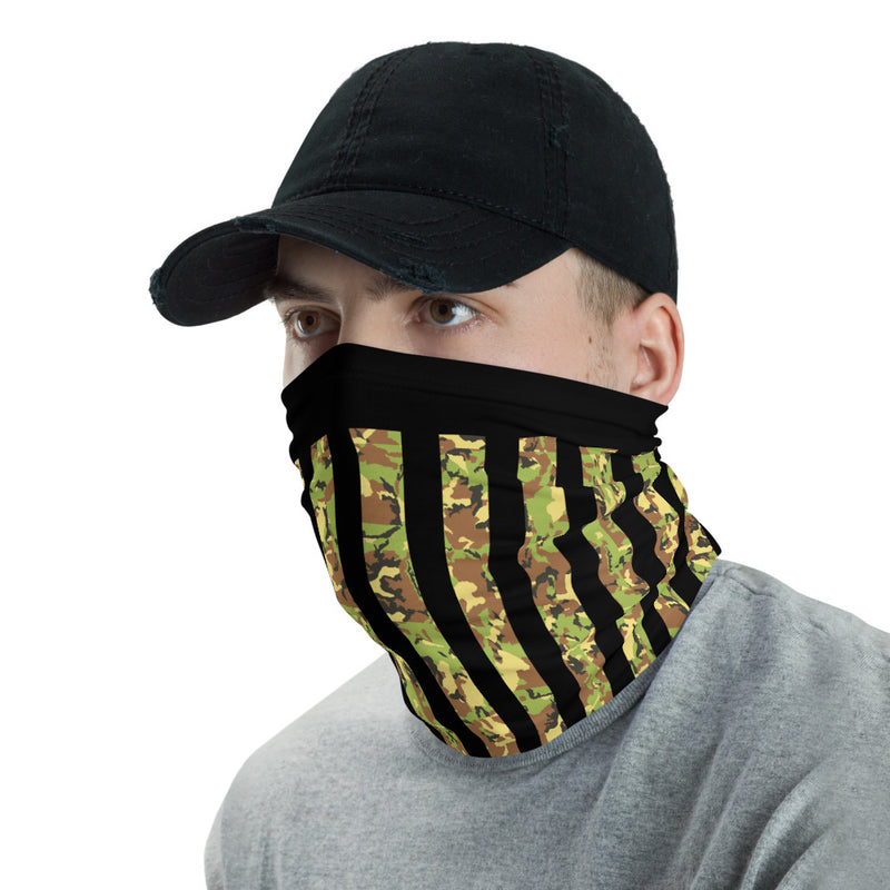 Camo Striped Neck Gaiter