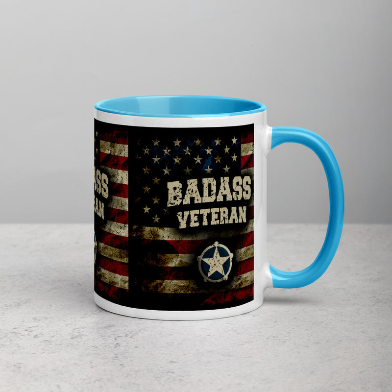 BA Veteran Star Mug with Color Inside