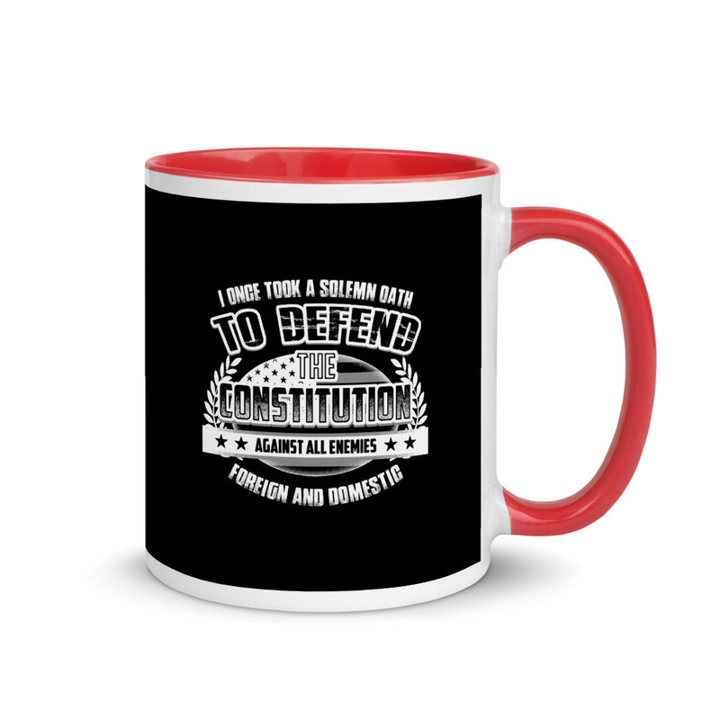 Solemn Oath Mug with Color Inside