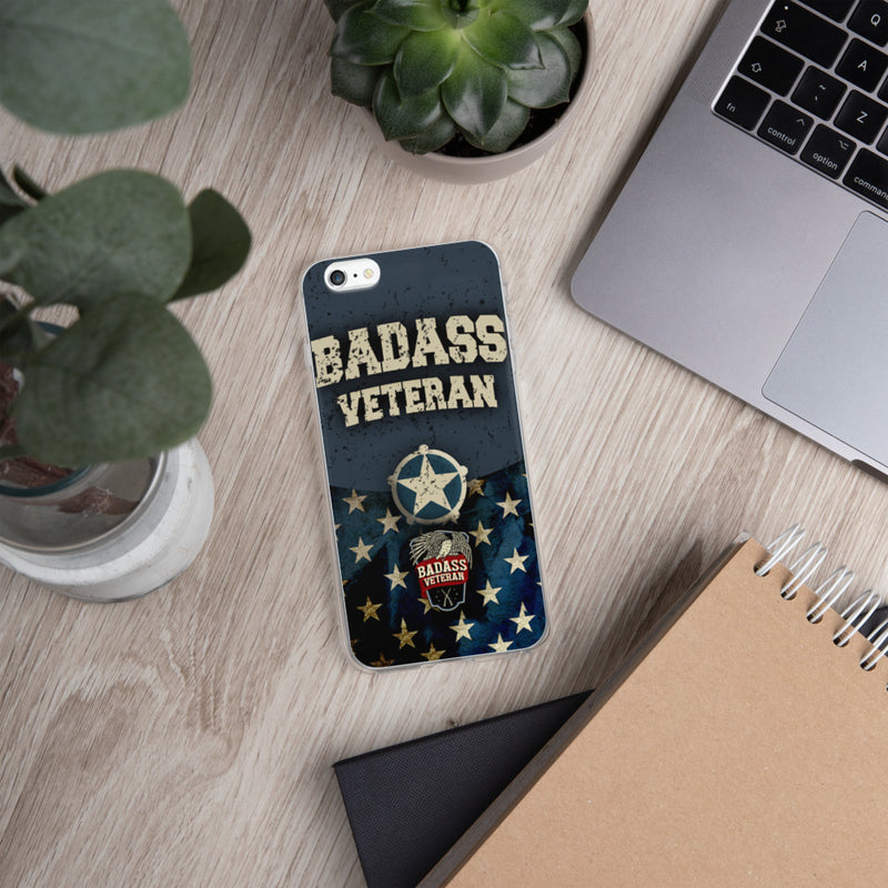 BA Veteran Blue iPhone Case