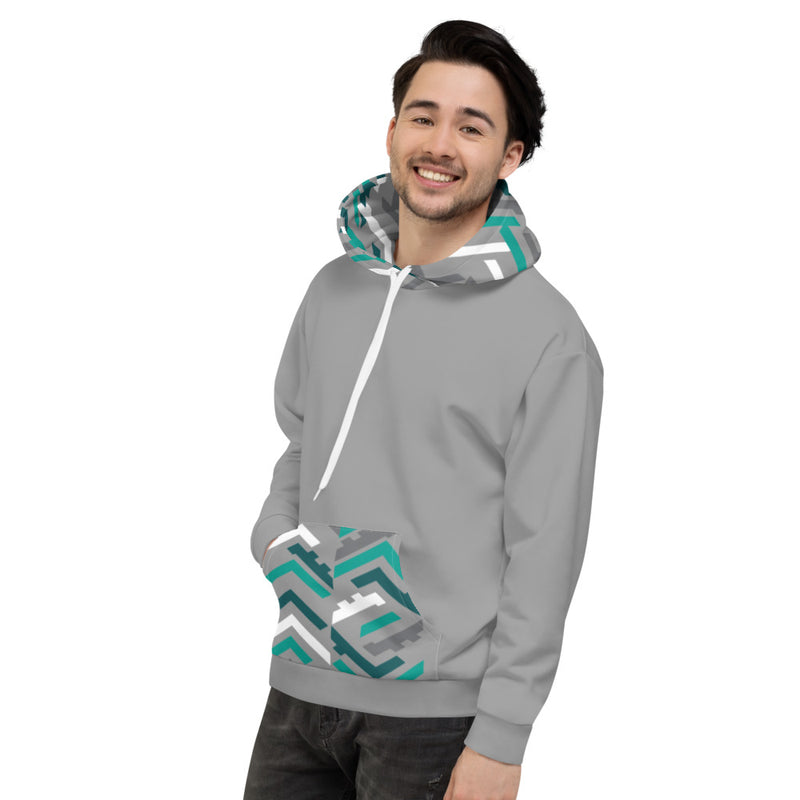 Long Pattern Unisex Hoodie