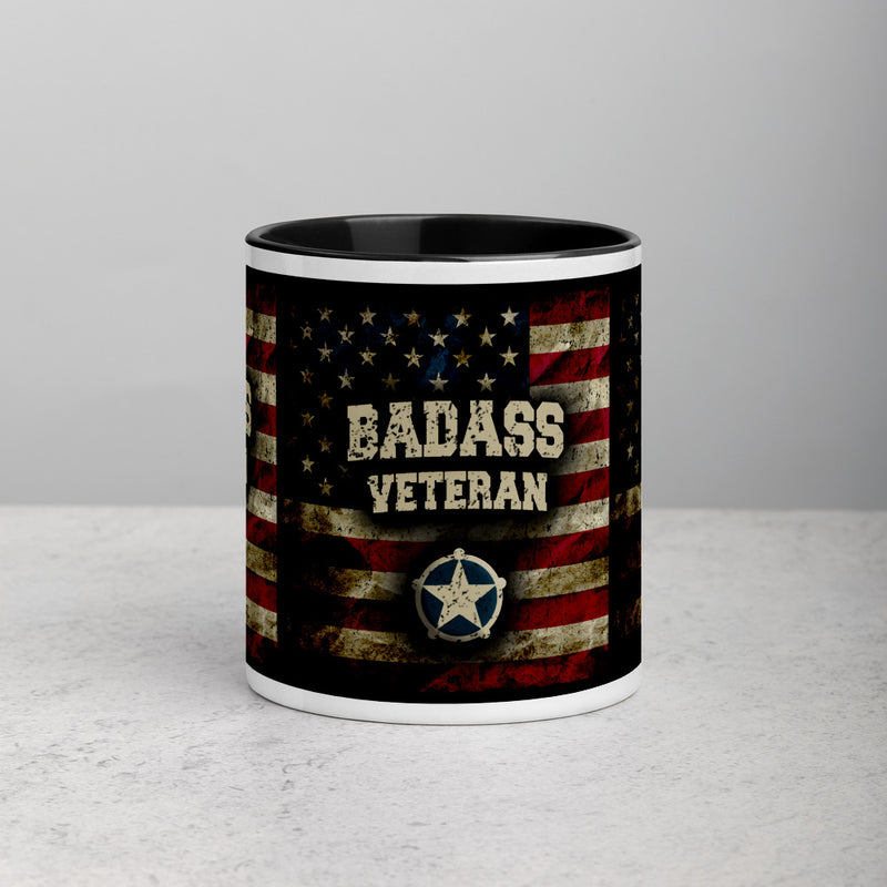 BA Veteran Star Mug with Color Inside