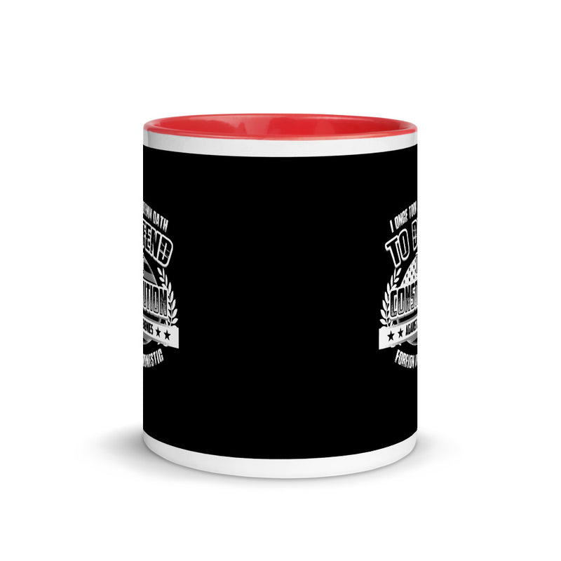 Solemn Oath Mug with Color Inside