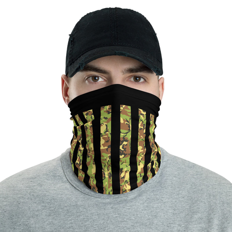 Camo Striped Neck Gaiter