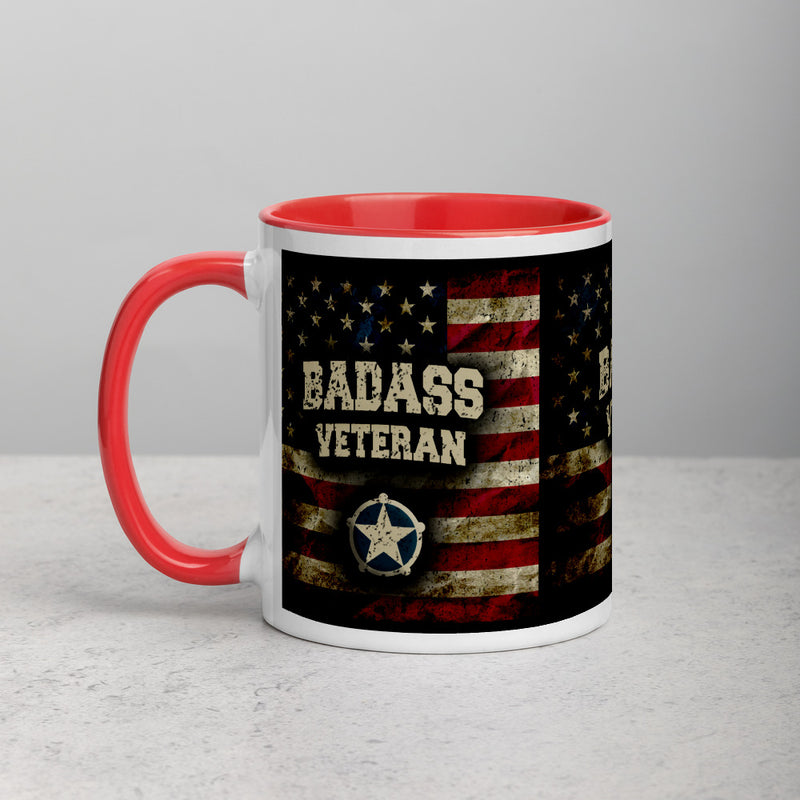 BA Veteran Star Mug with Color Inside