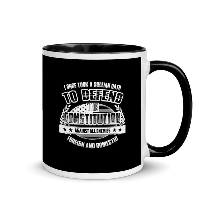 Solemn Oath Mug with Color Inside