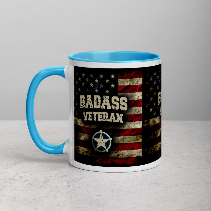 BA Veteran Star Mug with Color Inside