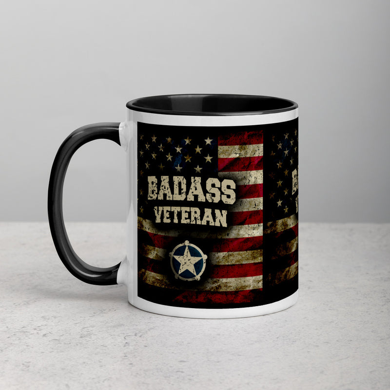 BA Veteran Star Mug with Color Inside