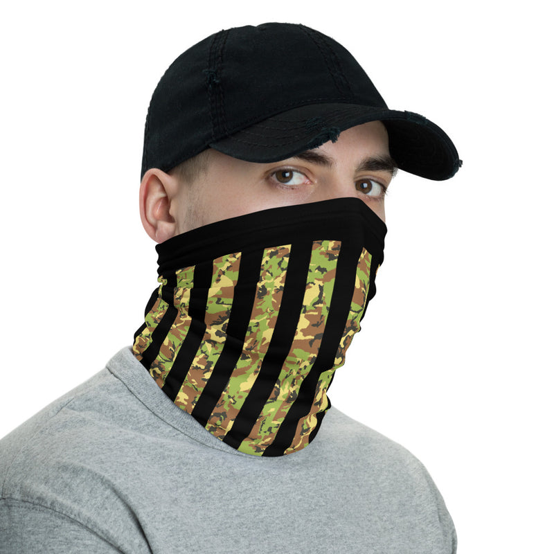 Camo Striped Neck Gaiter