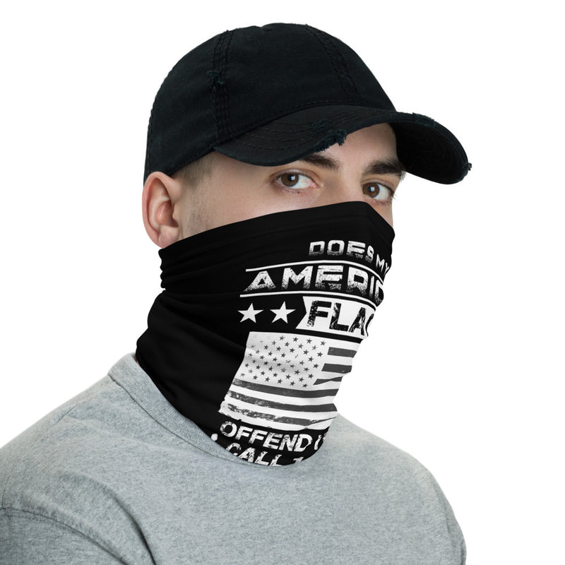 American Flag Skull Neck Gaiter