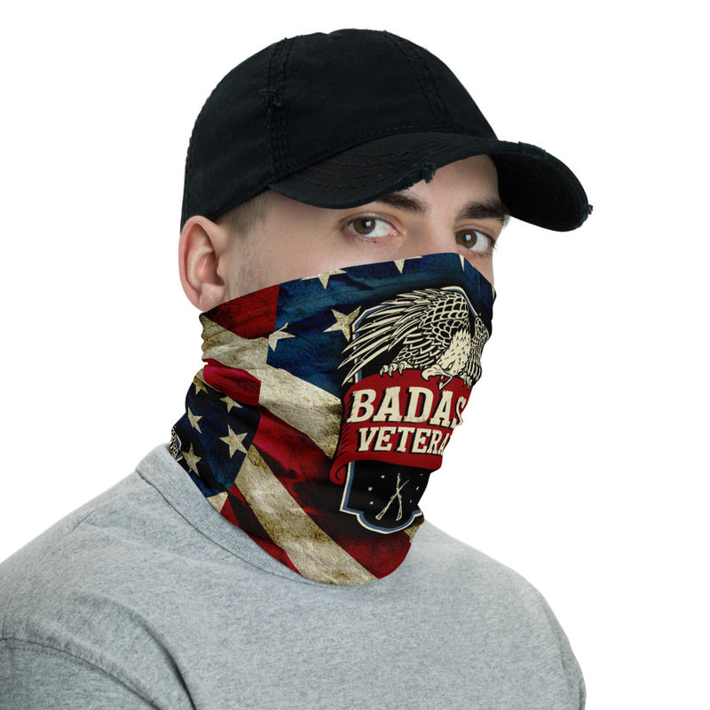 Badass Veteran Eagle Neck Gaiter