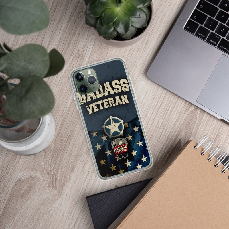 BA Veteran Blue iPhone Case