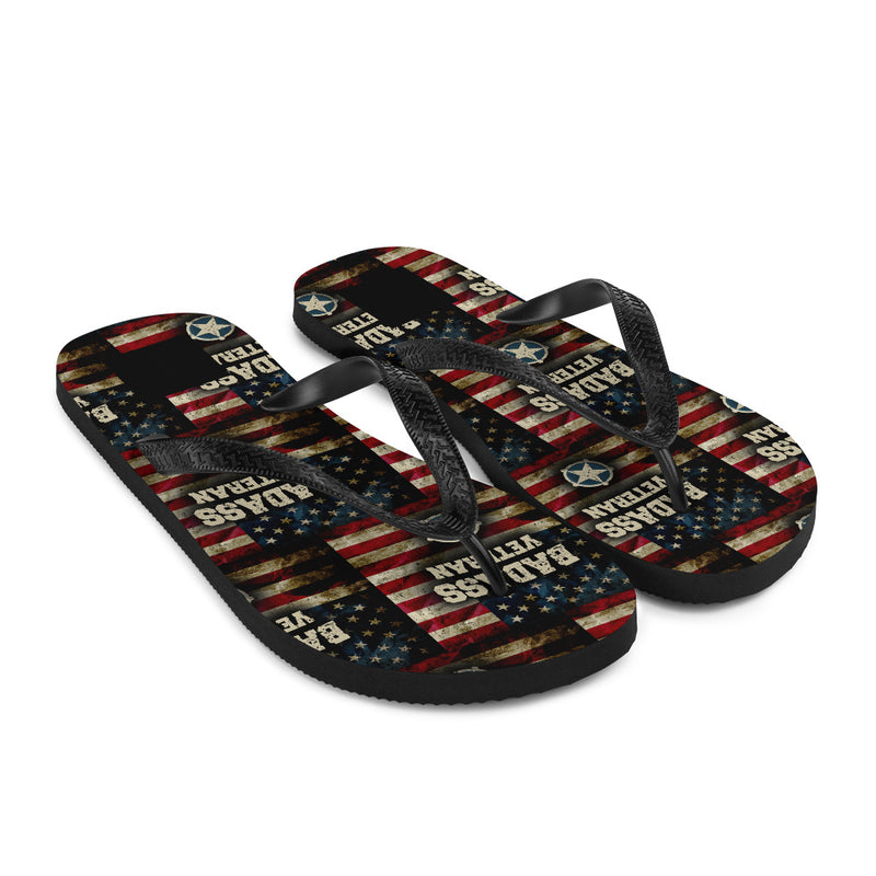 BA Veteran Red Flip-Flops