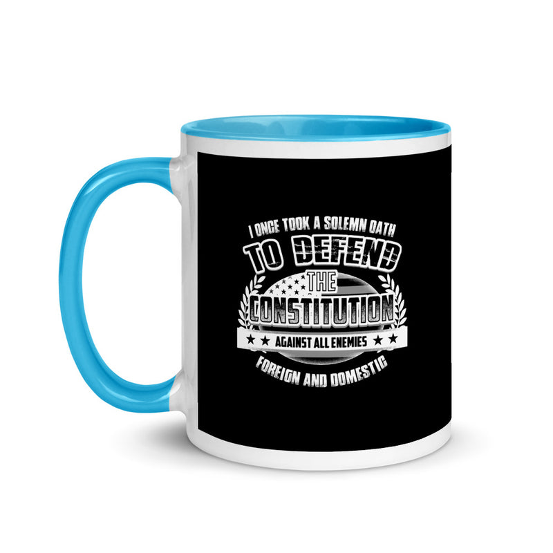 Solemn Oath Mug with Color Inside