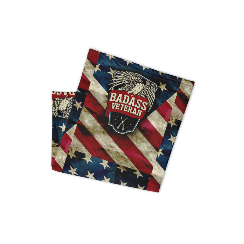 Badass Veteran Eagle Neck Gaiter