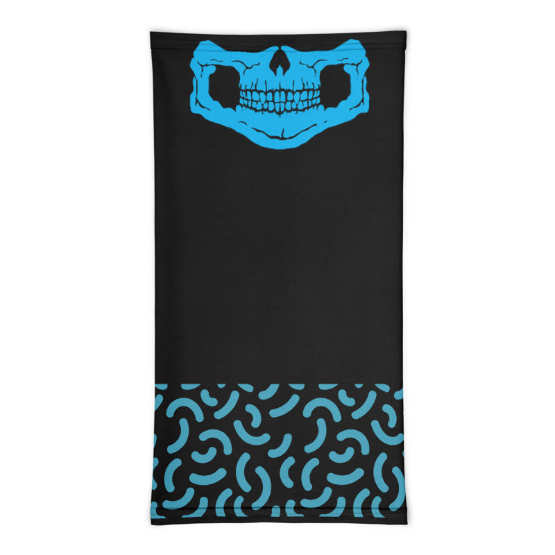 Blue Skull Neck Gaiter