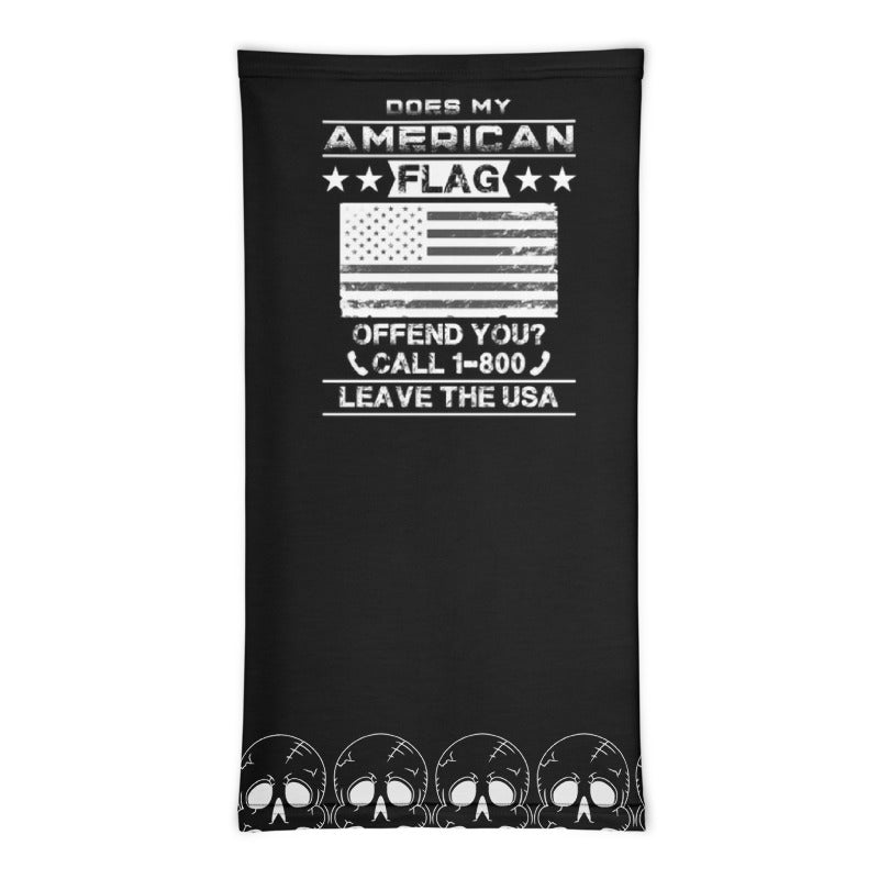 American Flag Skull Neck Gaiter