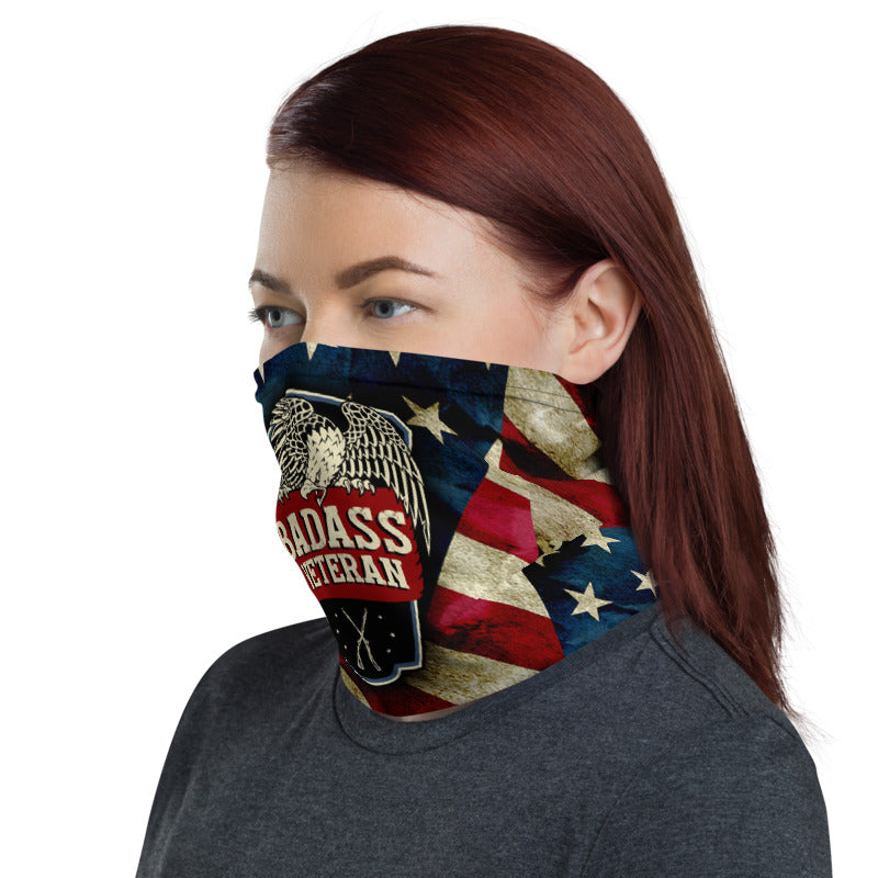 Badass Veteran Eagle Neck Gaiter