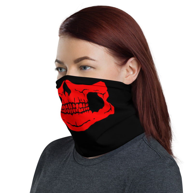 Red Skull Neck Gaiter