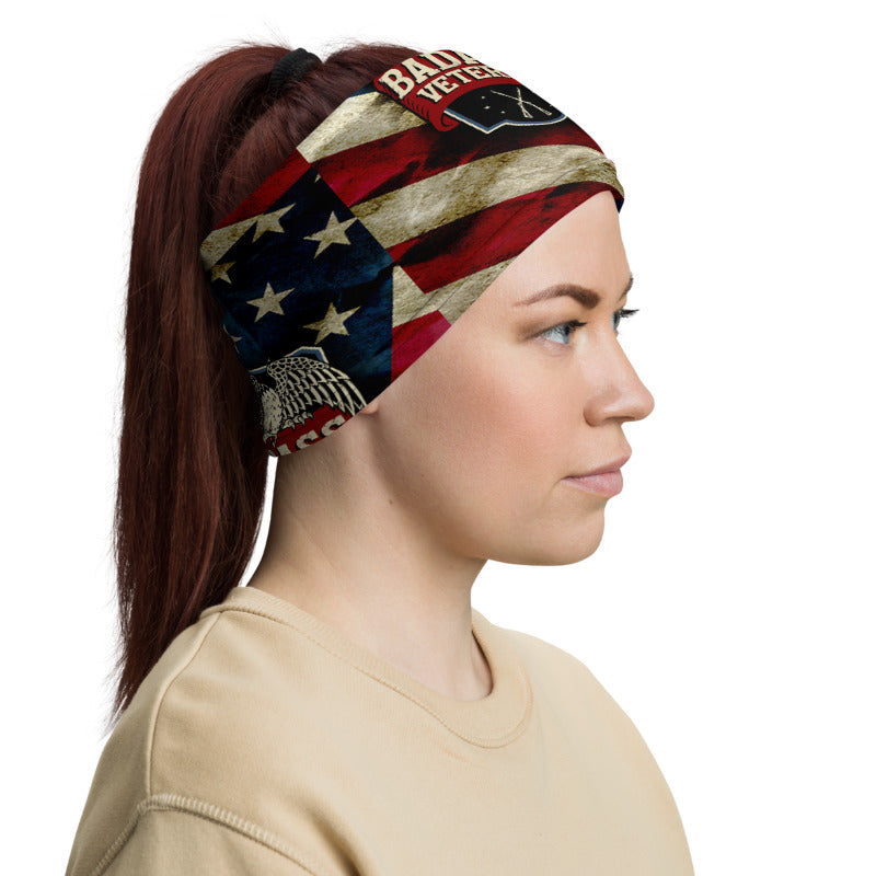 Badass Veteran Eagle Neck Gaiter