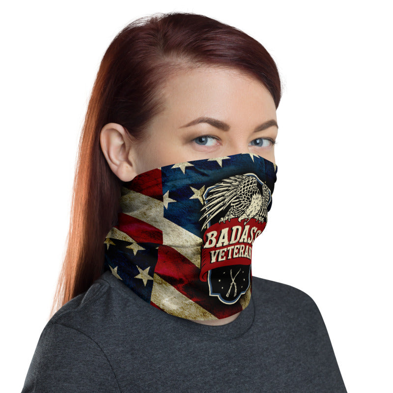 Badass Veteran Eagle Neck Gaiter