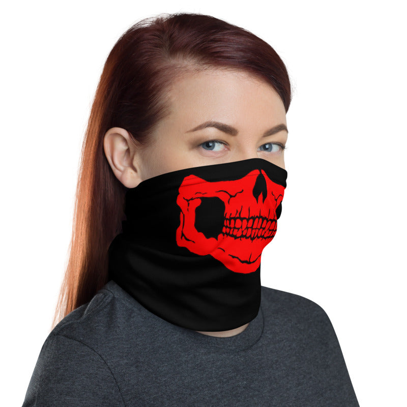Red Skull Neck Gaiter