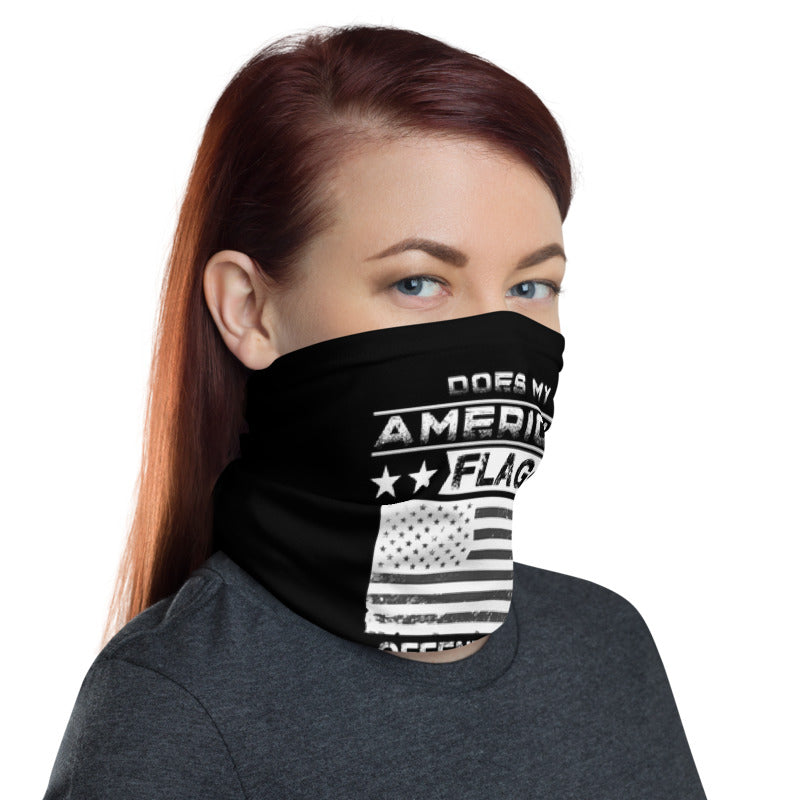 American Flag Skull Neck Gaiter
