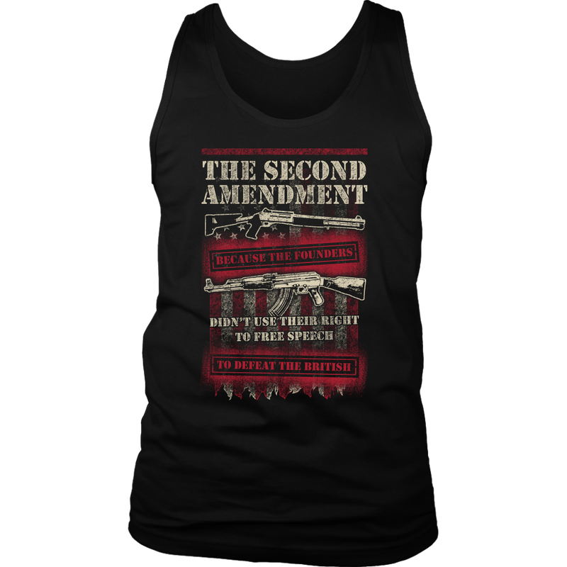 Second Amendment District Mens Tank