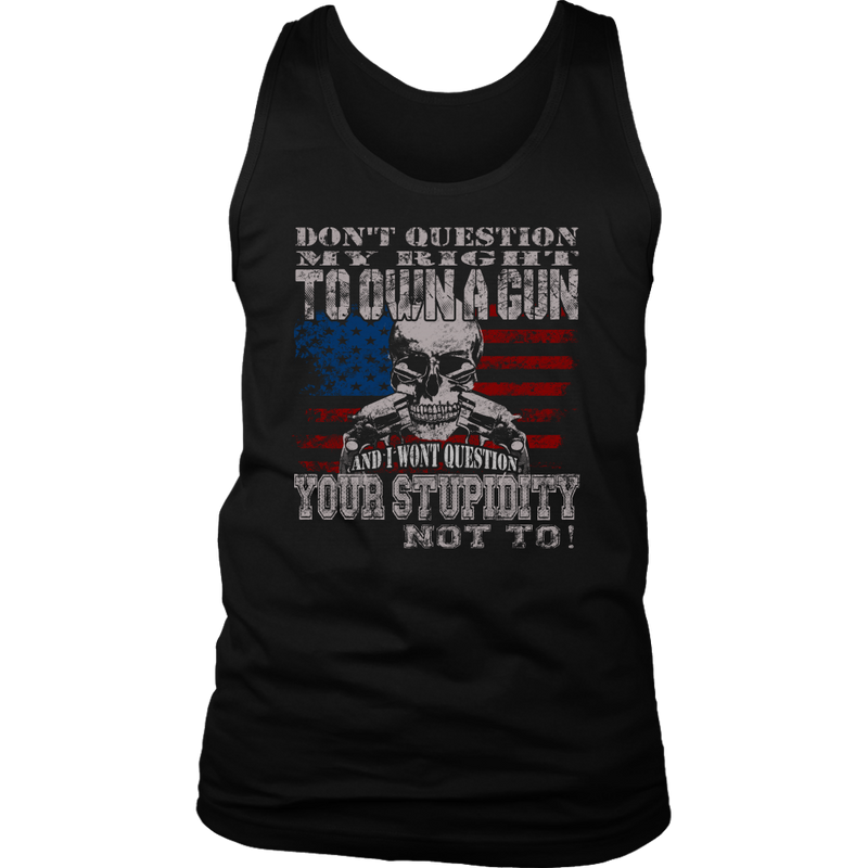 Don't Question District Mens Tank
