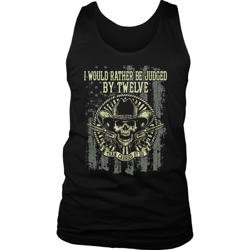 Judge By 12 District Mens Tank