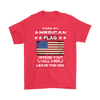 American Flag Shirt - Red