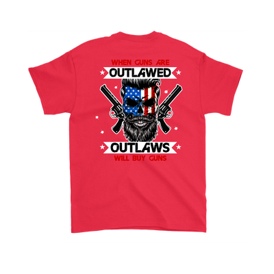 Outlaw Shirt v.2 (Back) - Red