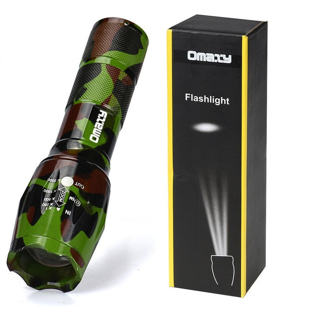 1200 lumens Flashlight Rechargeable