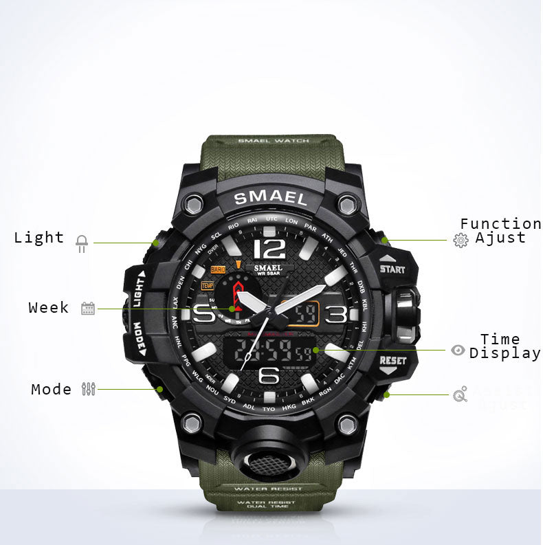S Shock  1545 Men's Digital Fashion Sports Watch