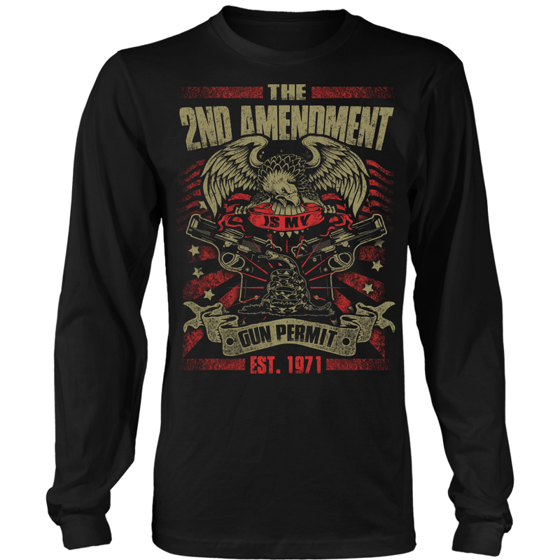 2nd Amendment Long Sleeve Shirt