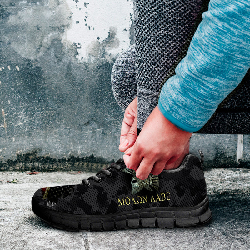 Molon Labe Tattered Running Shoes II