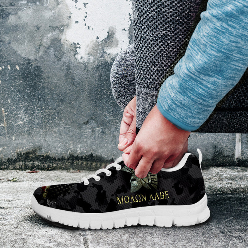 Molon Labe Tattered Running Shoes